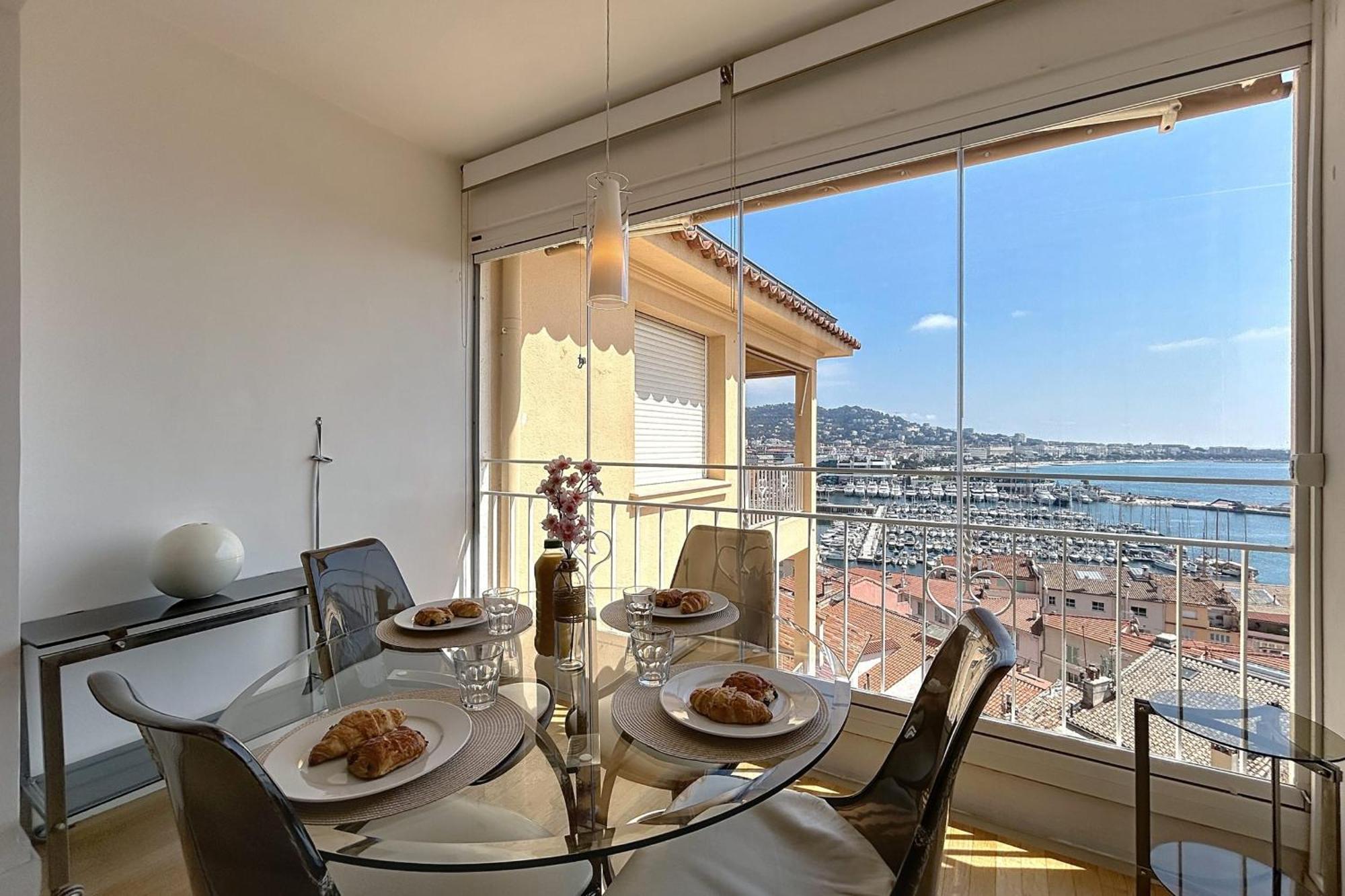 Suquet Stunning Sea View Bright Prime Quiet Location