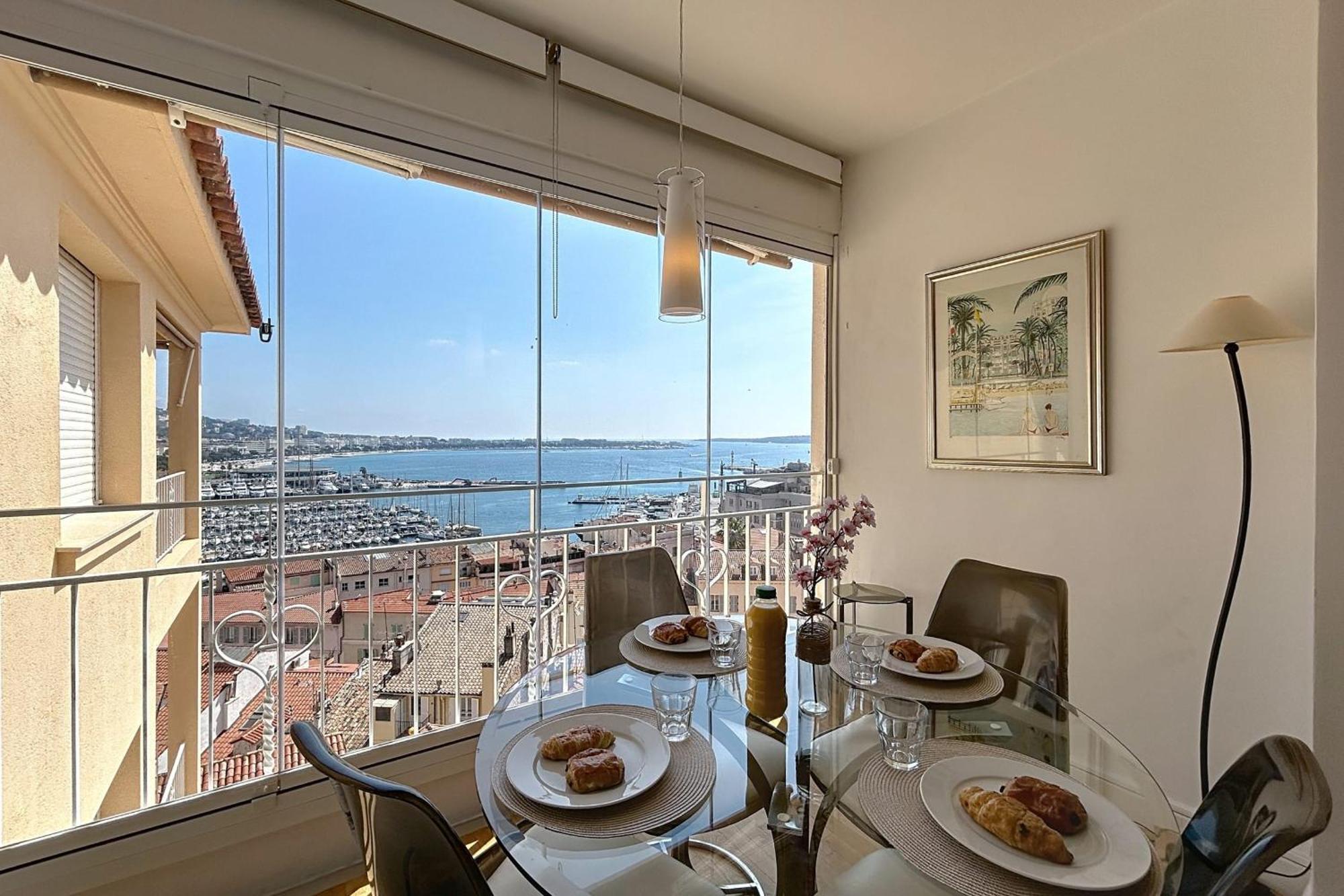 Suquet Stunning Sea View Bright Prime Quiet Location Cannes