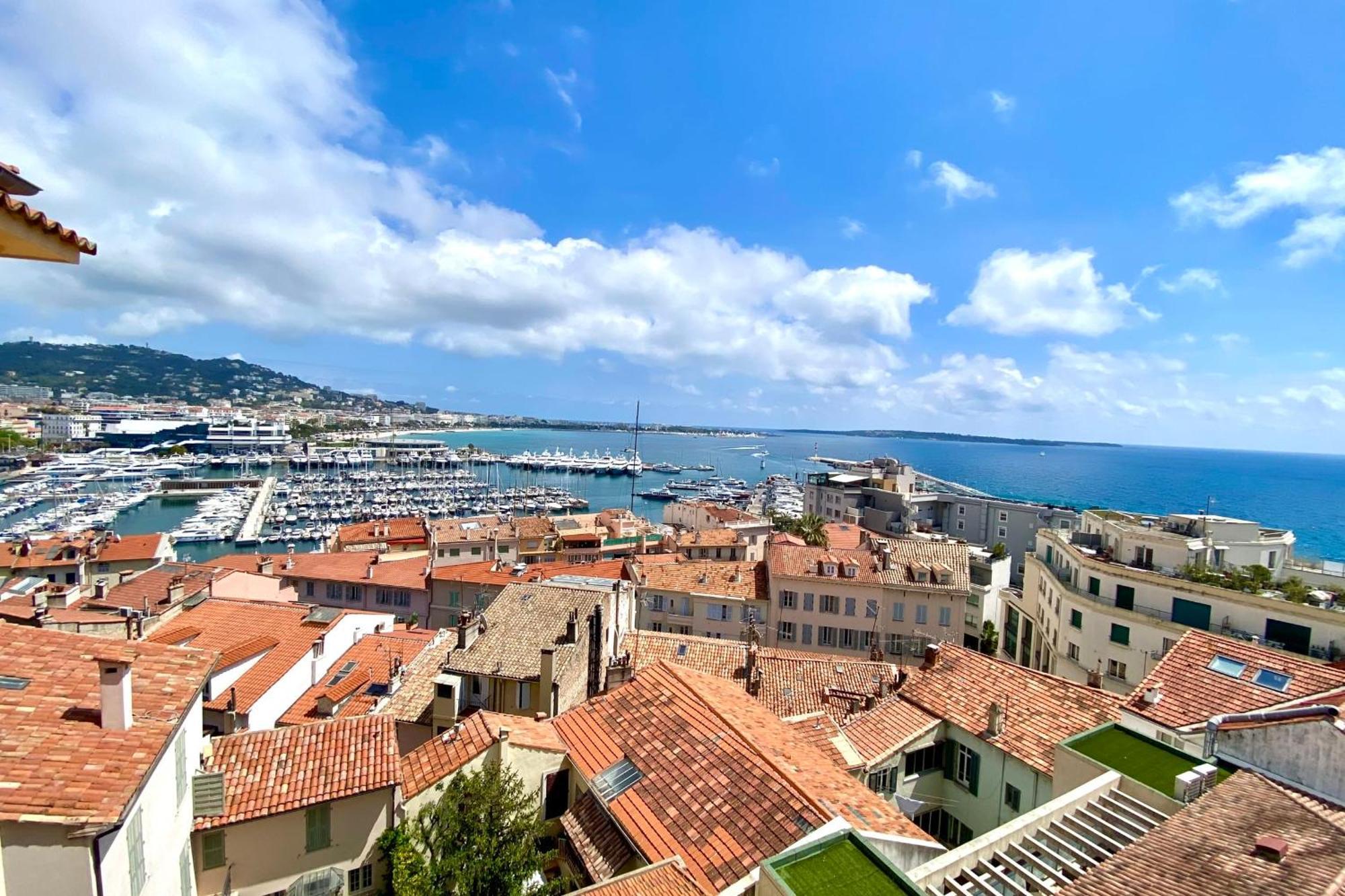 Suquet Stunning Sea View Bright Prime Quiet Location Cannes