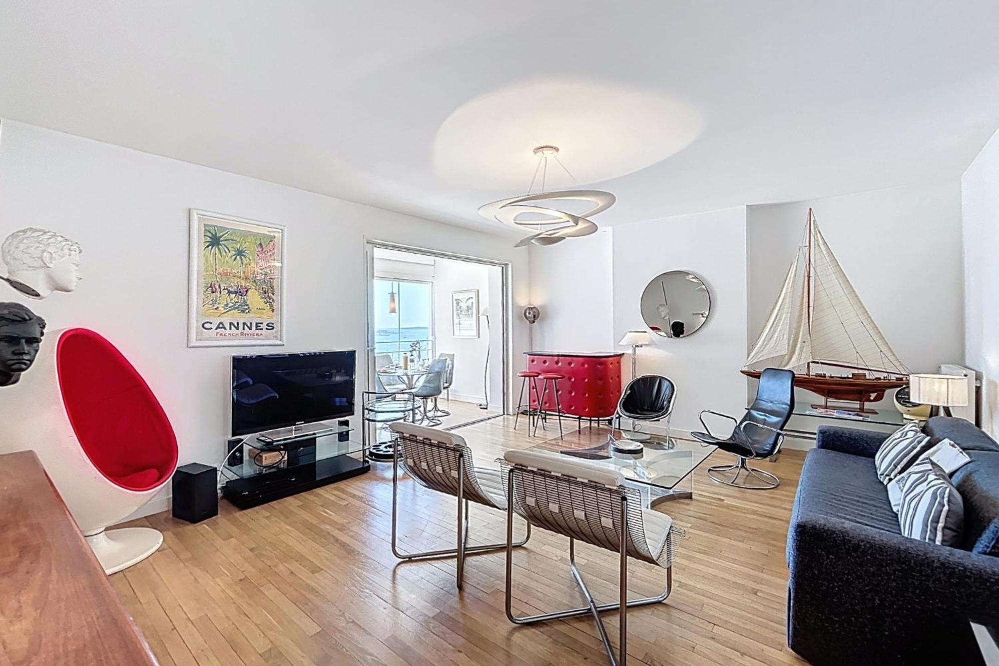 Suquet Stunning Sea View Bright Prime Quiet Location Apartment